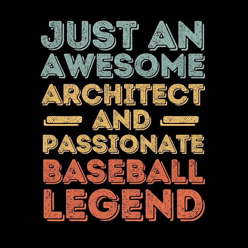 Architecte Baseball rétro