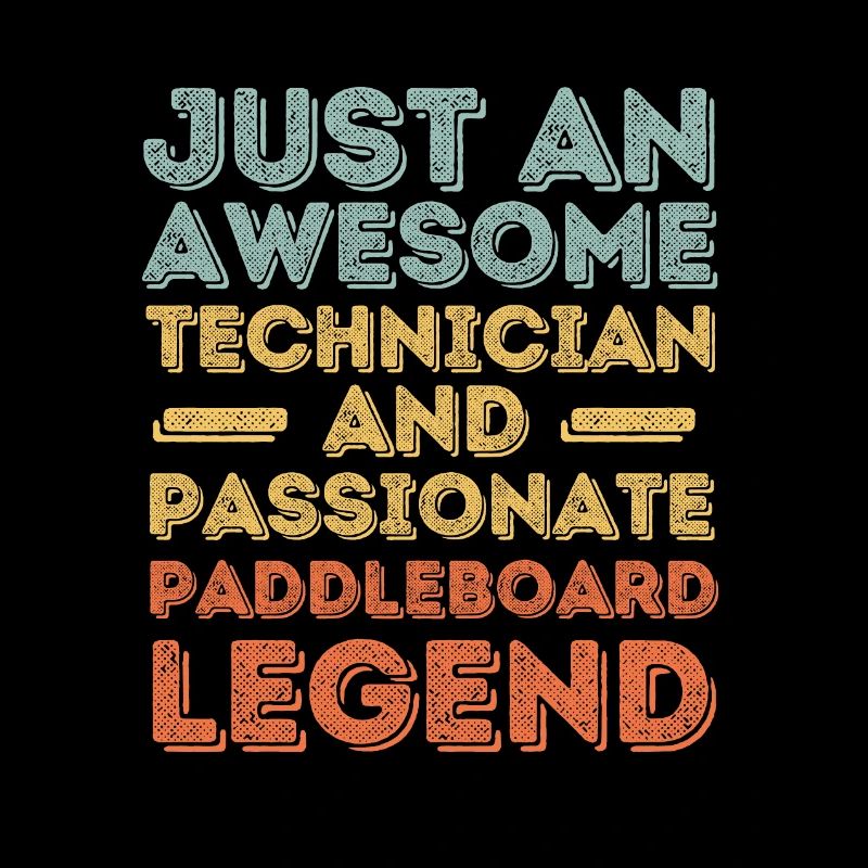 Technician Paddleboard retro