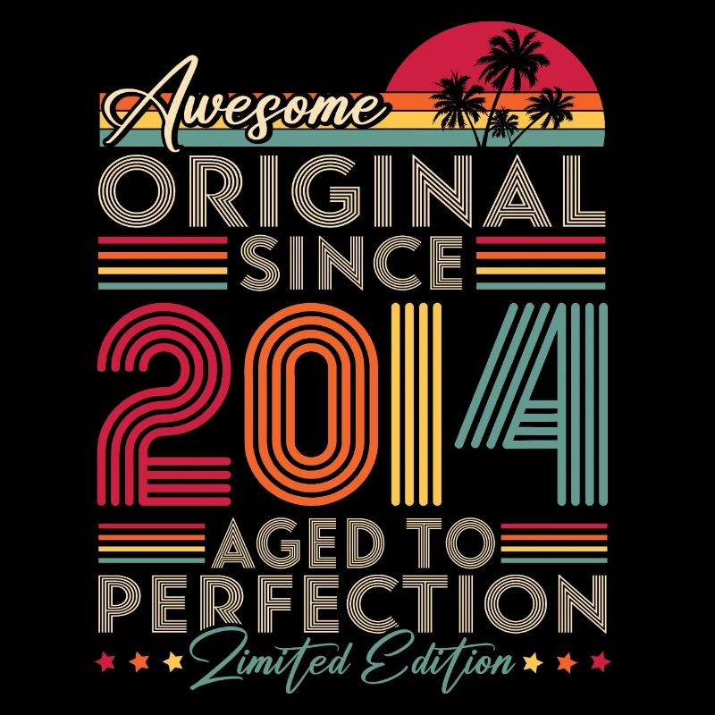 2014 Vintage Original Retro Geburtstagsgeschenk