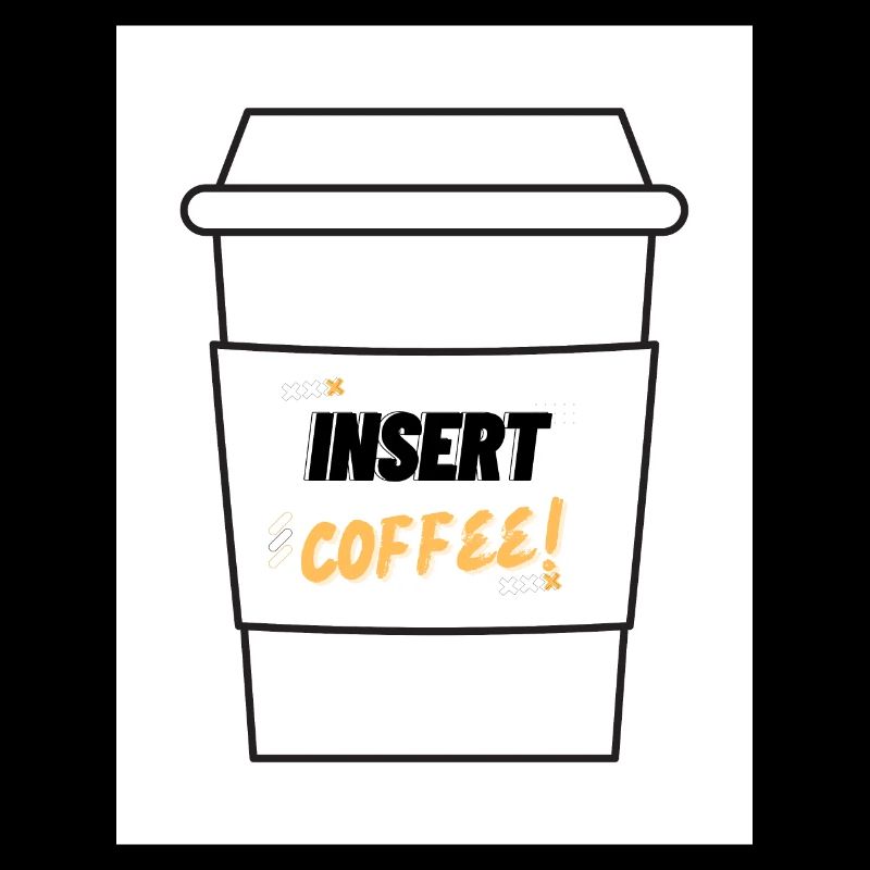 Insert Coffee Label LSHYBW