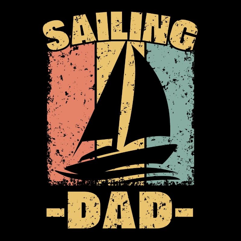 Sailing dad retro