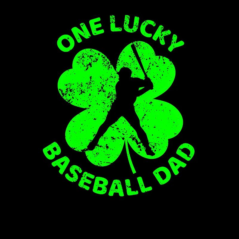 Baseball St. Patrick's day shamrock