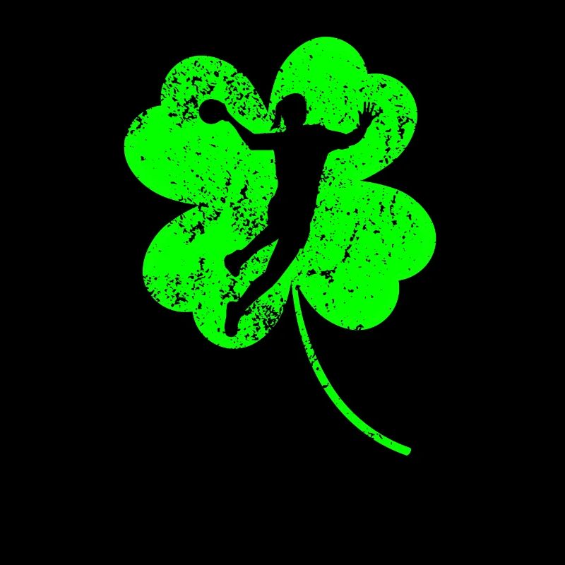 Handball St. Patrick's day shamrock