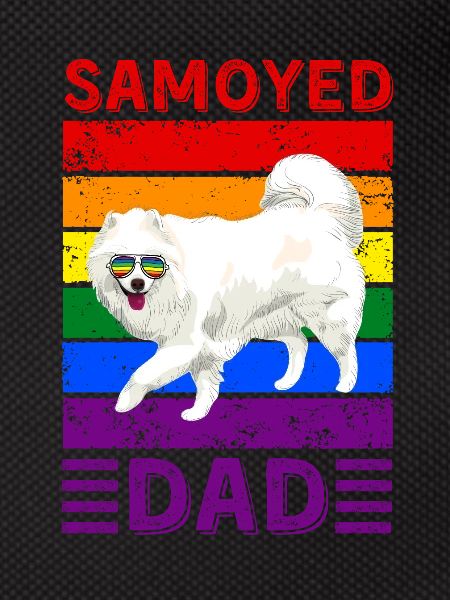 Samoyed Dad LGBTQ