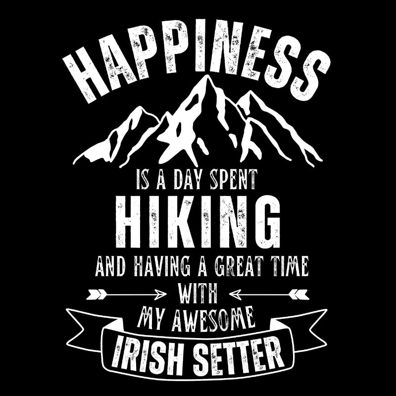 Wandern Irish Setter