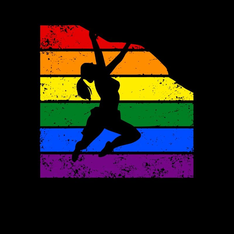 Frauen Klettern LGBTQ Klettern