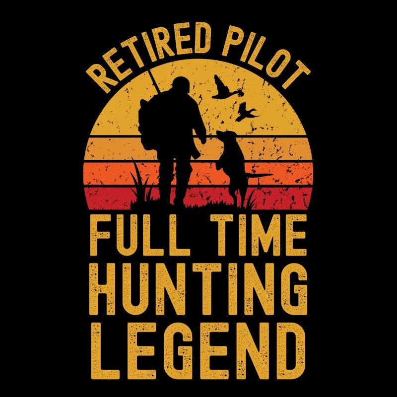 Pilot Ruhestand Jagd