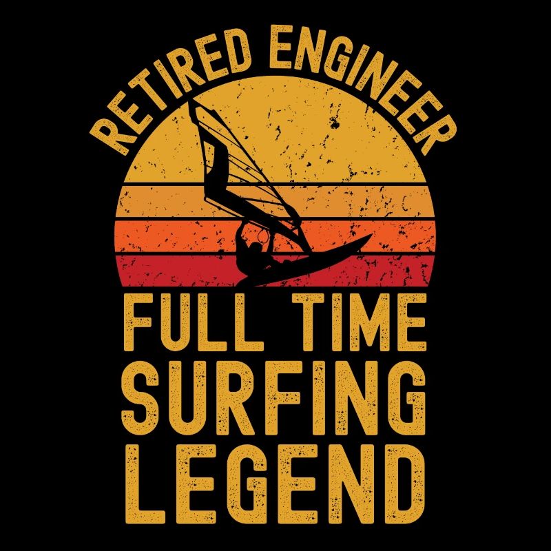 Retired engineer windsurfing legend