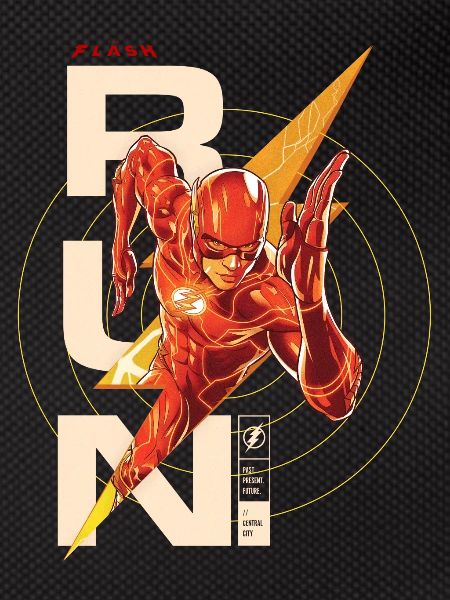 The Flash Écriture RUN.
