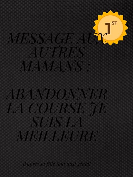 message aux autres mamans