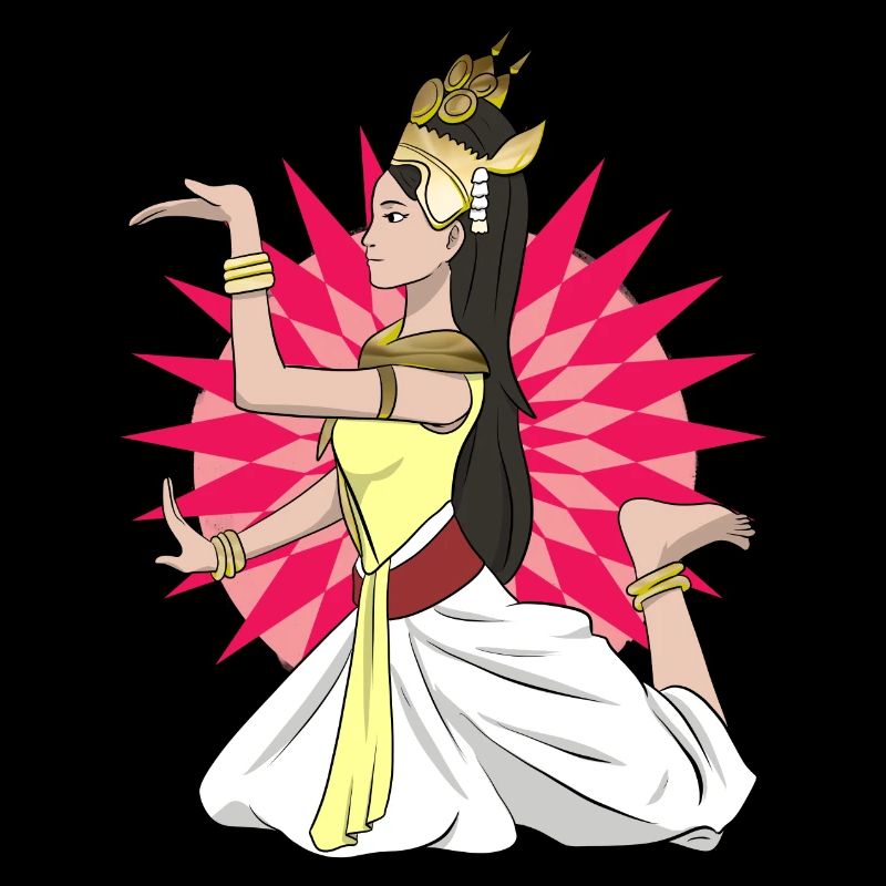 Cambodia Tradition Dance Khmer Apsara I Gift