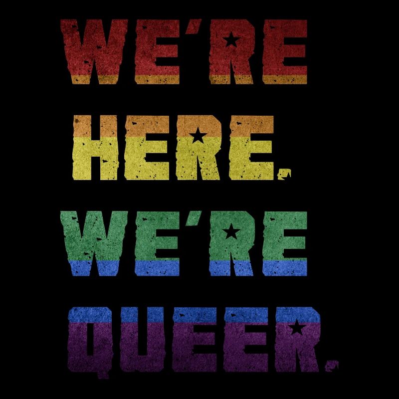 On est là. Nous sommes queer.