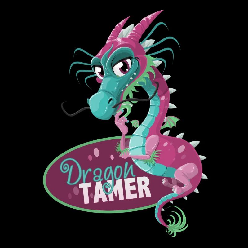 T-Shirt Drachenbändiger Comic