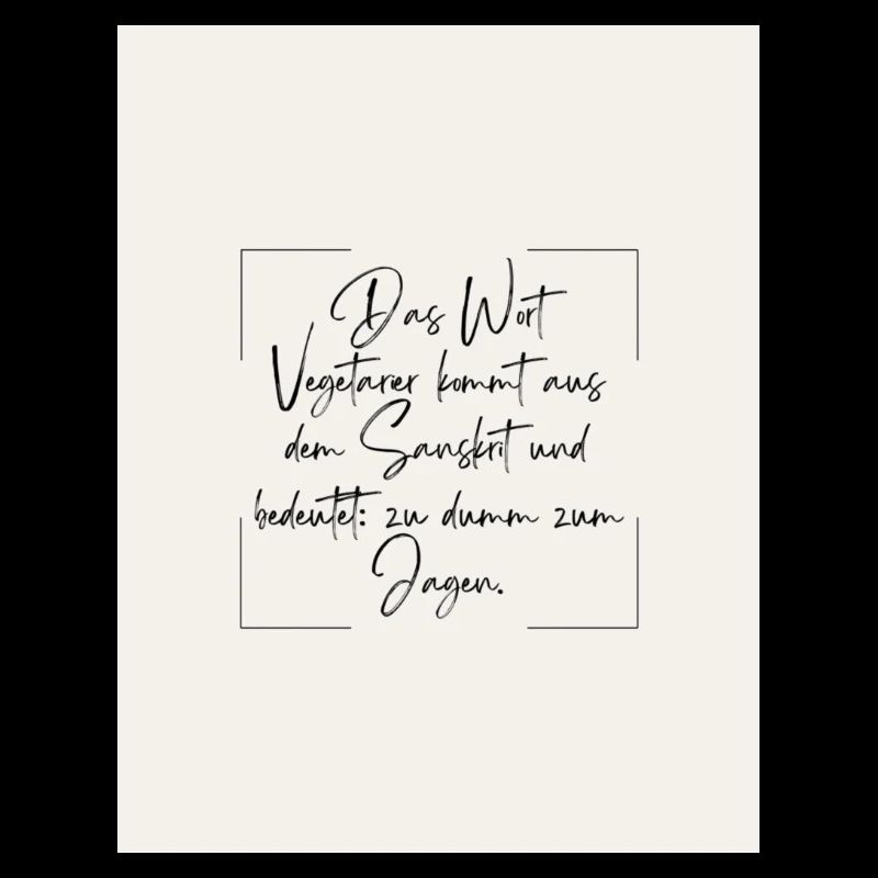 Der Vegetarier
