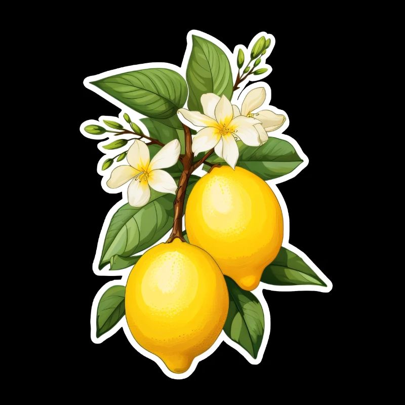 Citrons à la fleur