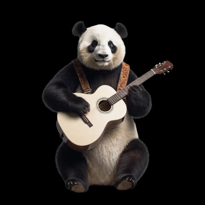 Panda Gitarre