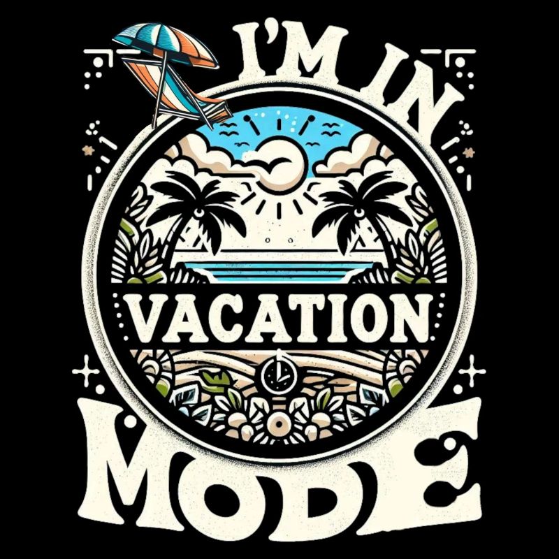 Ich bin im Urlaubsmodus Vacation mode