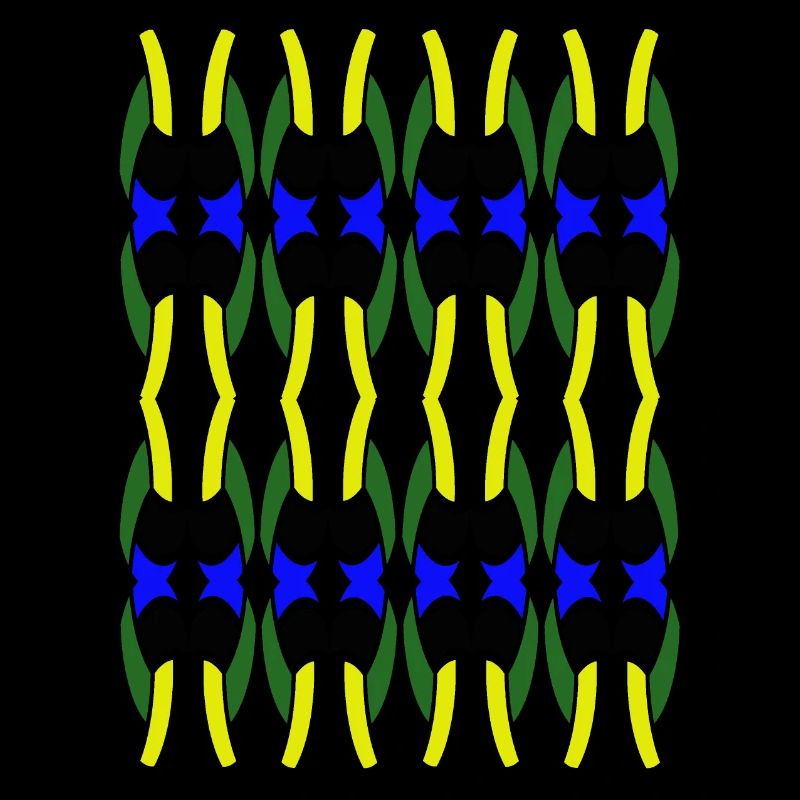 Einzigartiges Multicolor-Design