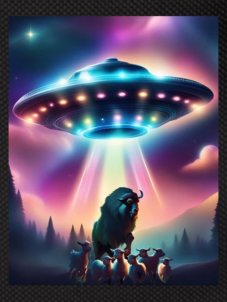 the flying saucer