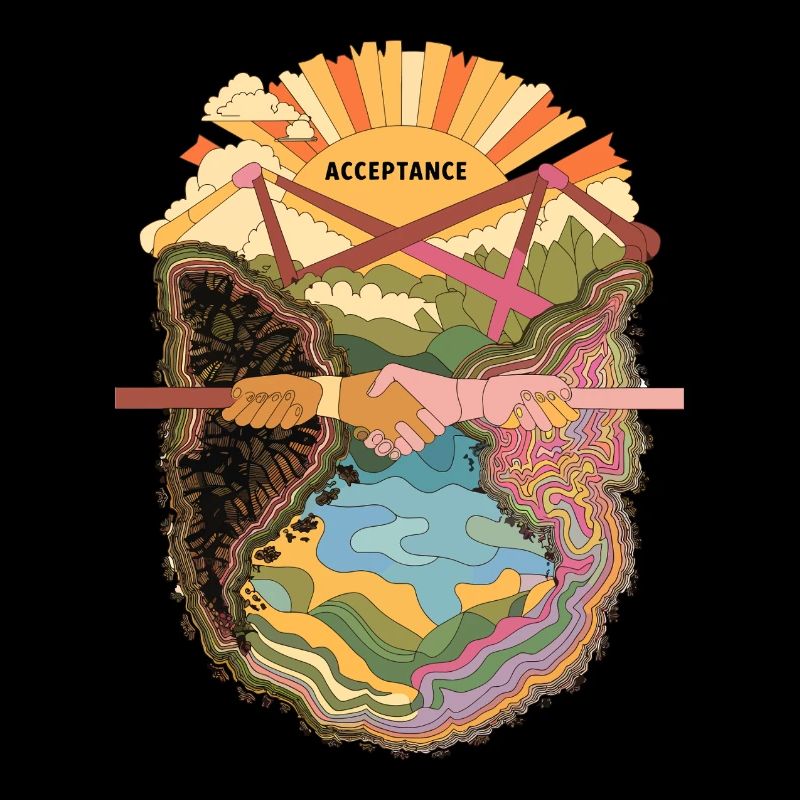 Acceptance and Unity - Embracing Diversity Artwork