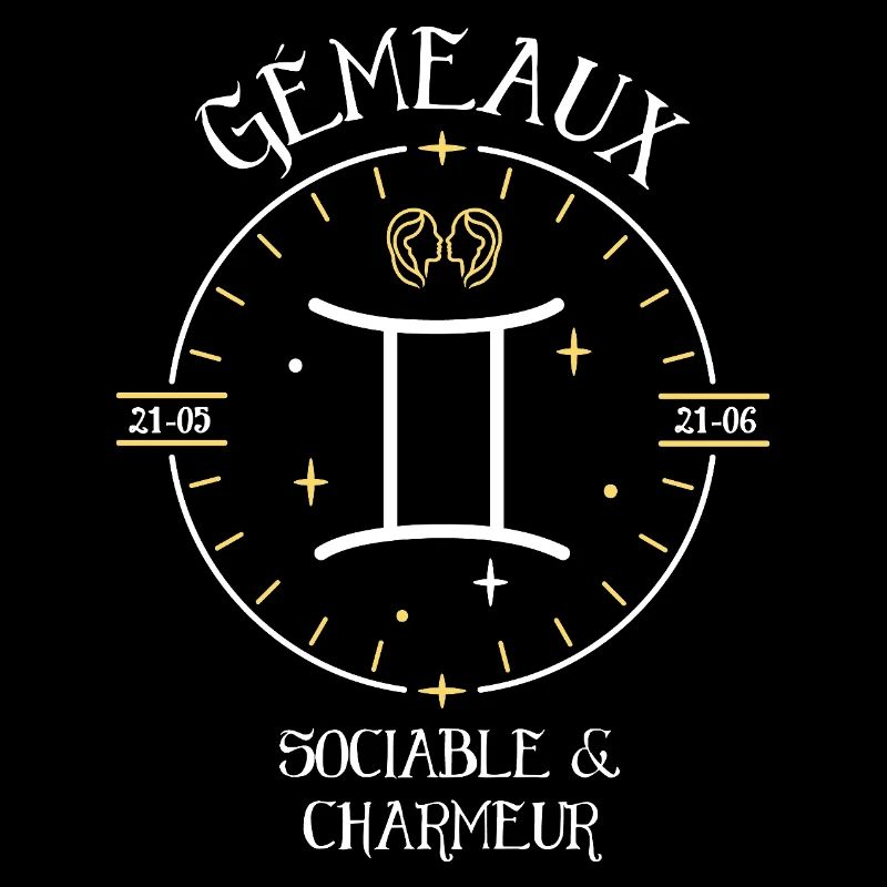 Du signe du Gémeaux - Sociable et charmeur