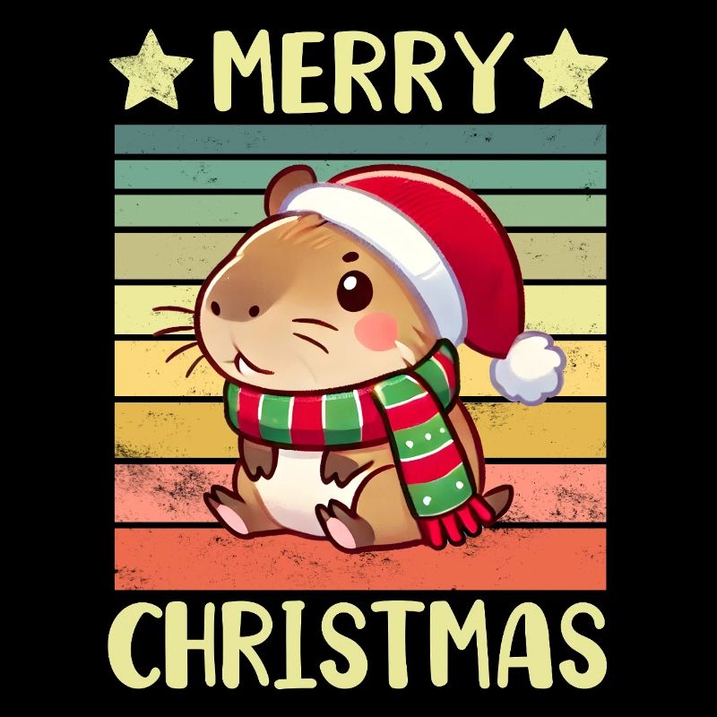 Capybara Christmas