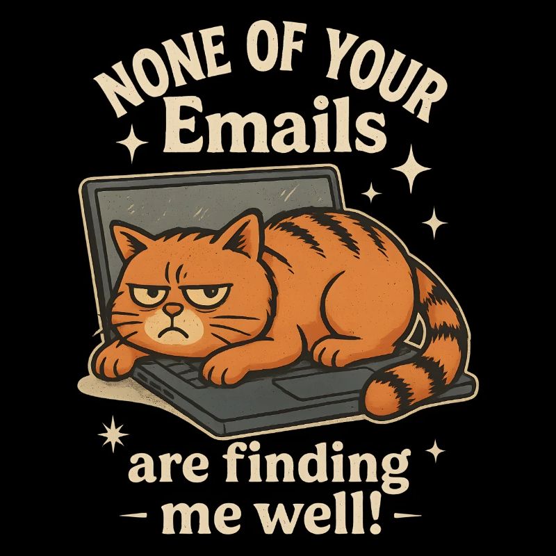 chat sur l’e-mail de l’ordinateur portable disant