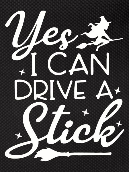 Whimsical Witch Riding Broom Illustration
