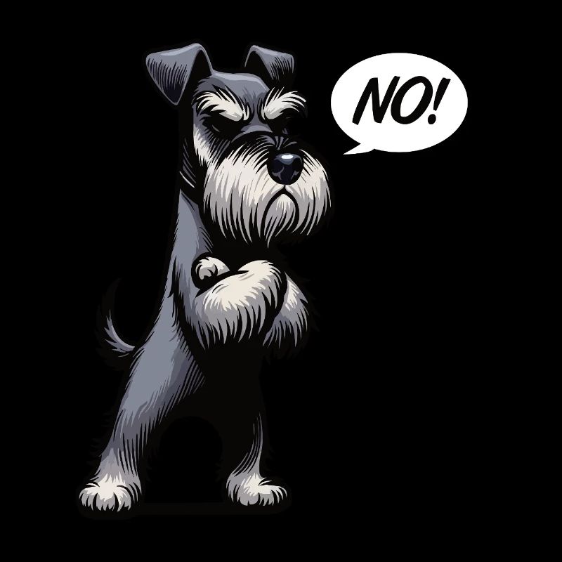 Pas de Schnauzer Schnauzer géant Propriétaire de Schnauzer