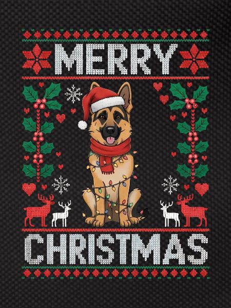 German Shepherd Christmas Gift Xmas