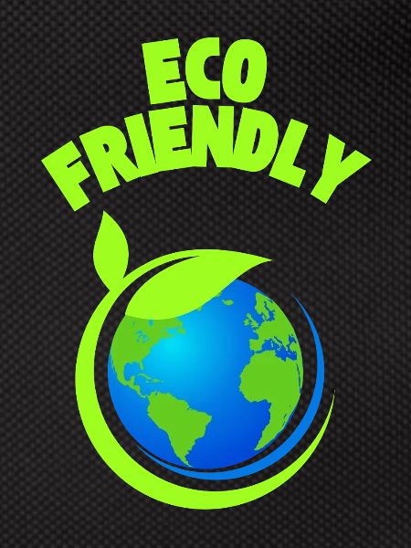 Eco Leaf Earth Graphic