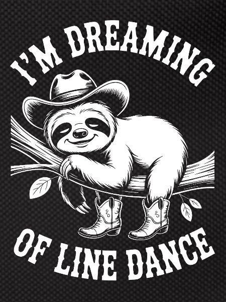 Sloth in line dancing dream