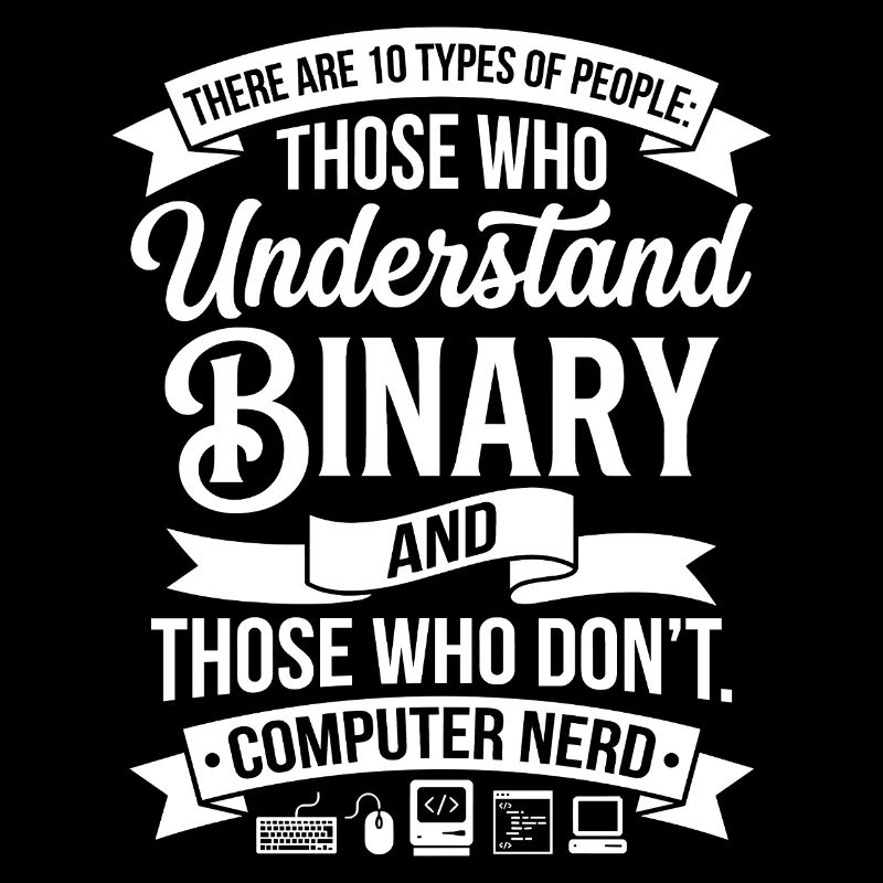 Binärversteher: Nerd-Spruch Shirt
