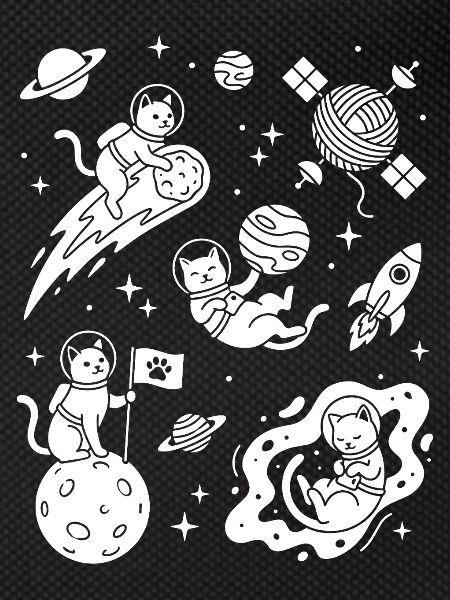 Astro Cats dans l’espace