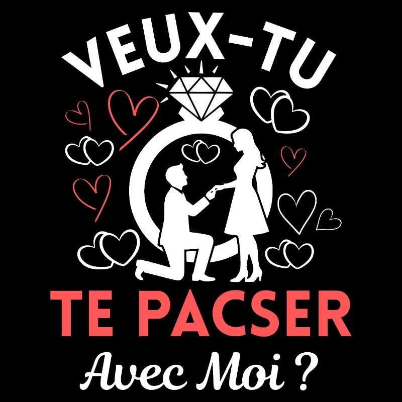 Veux-tu Te Pacser avec Moi Couple Amour Demande