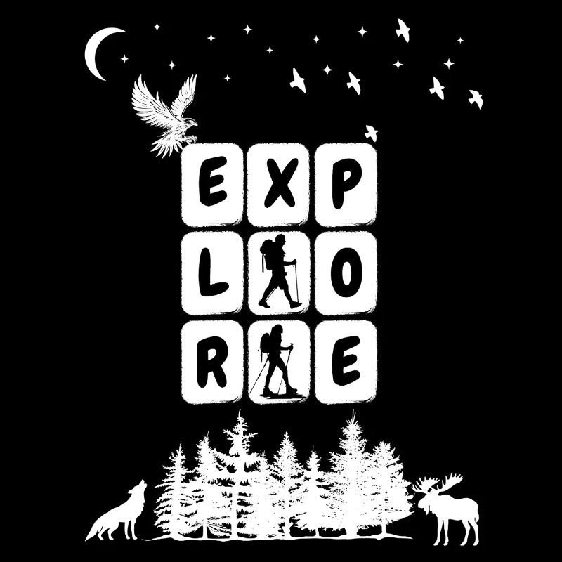 Explore Camping Graphic