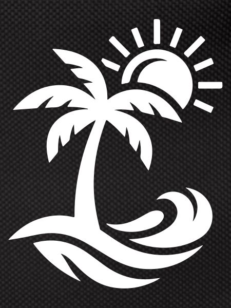 Palm Tree Beach Ocean