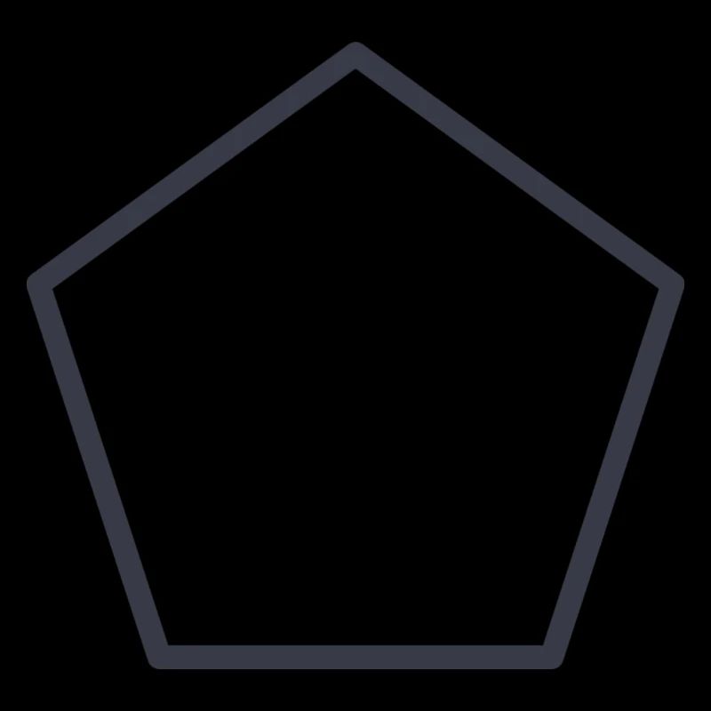 Abstract - pentagon shape