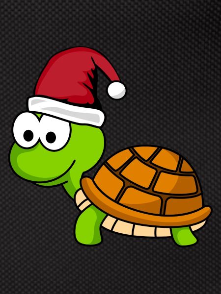 Turtle Comic Christmas