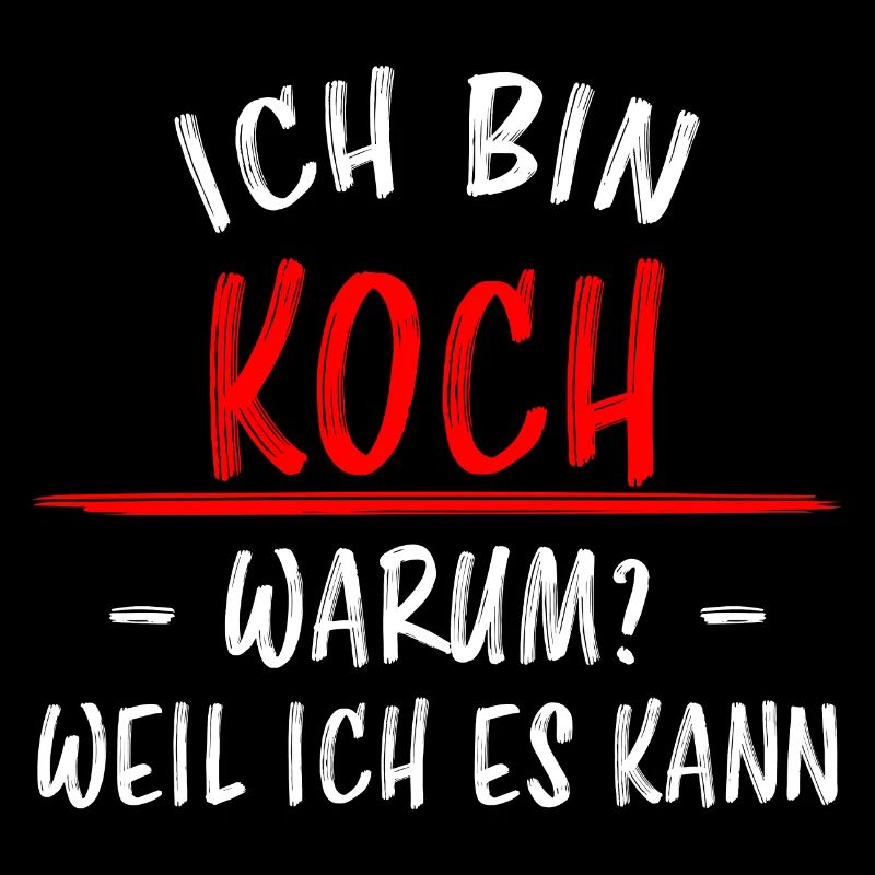 Koch Lustiger Spruch Beruf Gastronomie Geschenk
