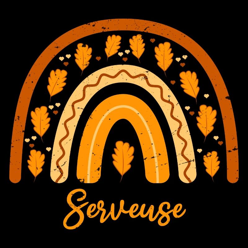 Elue meilleure Serveuse | Idée Cadeau Serveuse