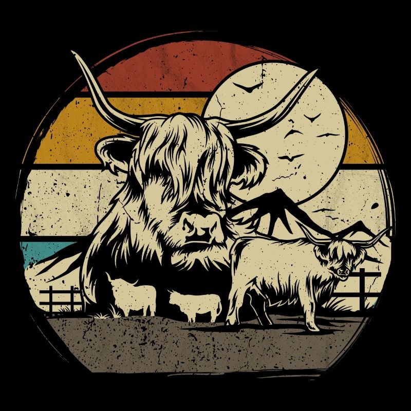 Highlander écossais Highland Cattle Highland