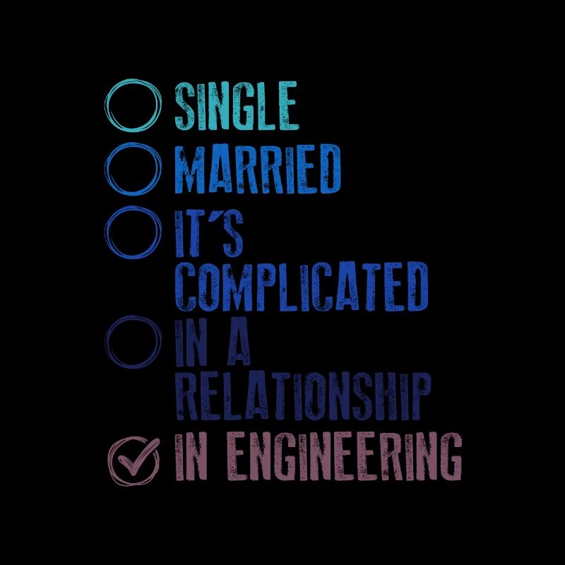 Engineer Gift It's Complicated In Engineering