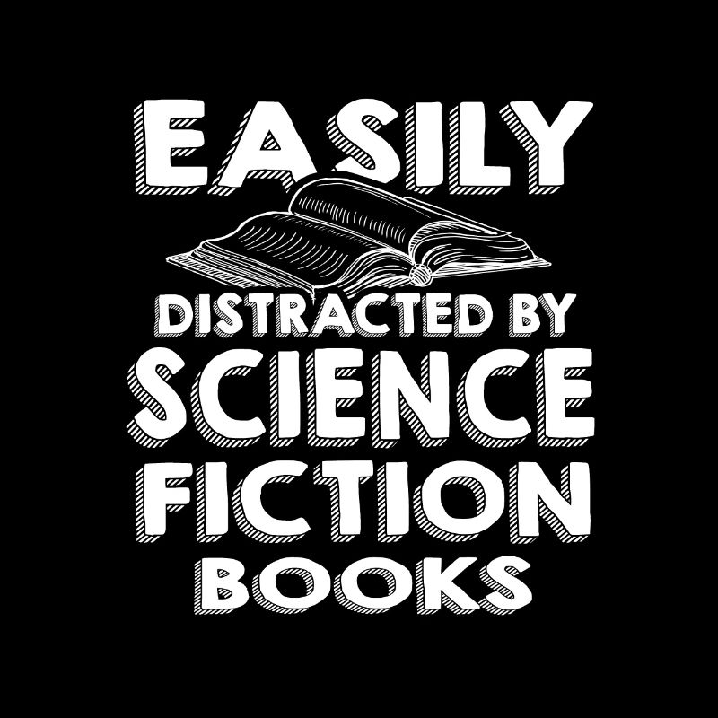 Cadeau de lecteur de science-fiction facilement distrait par