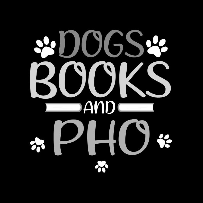 Pho Lover Geschenk Hunde Bücher und Pho Reader Geschenke