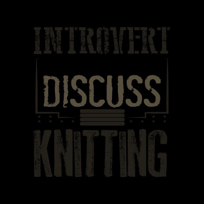 Strickerin Geschenk introvertiert gesprächsbereit