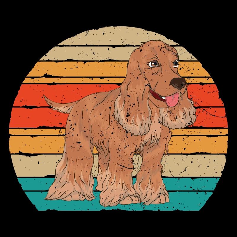 Retro Cocker Spaniel