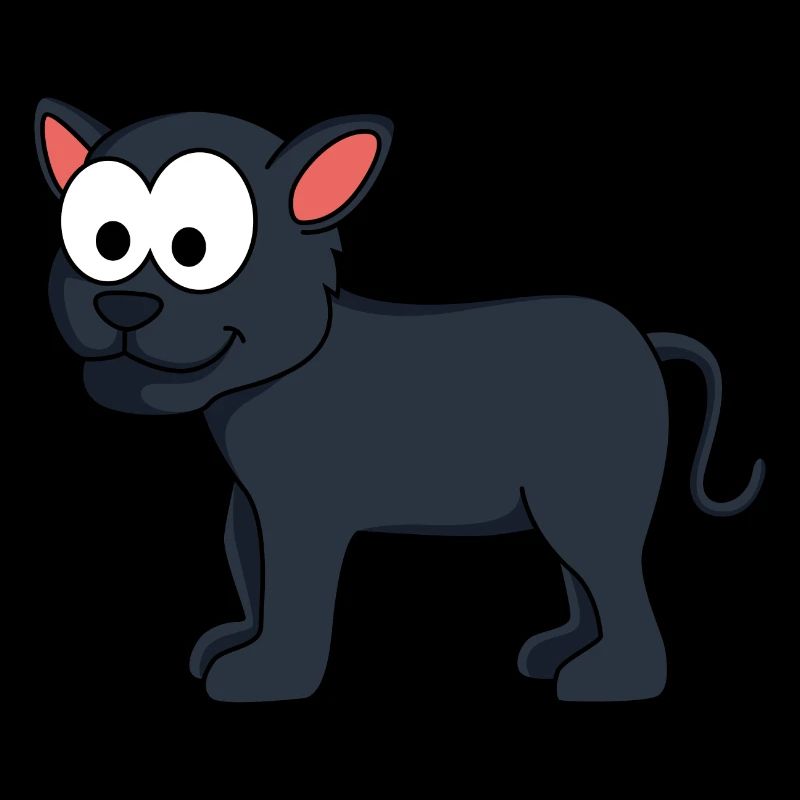 Panther Comic Animal