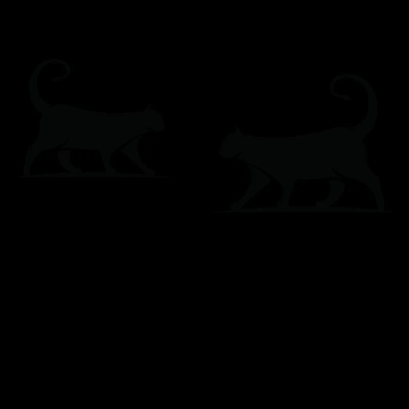 80% Coton 20% Poils de chat Drôles de chats Dictons