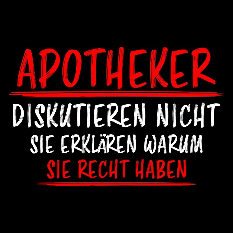 Apotheker Beruf Lustiger Spruch Medizin Geschenk